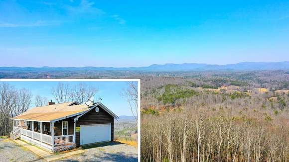 114.89 Acres of Land with Home for Sale in Murphy, North Carolina