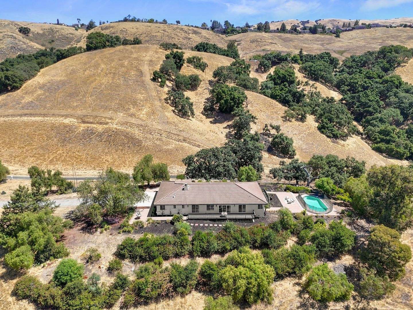 39.81 Acres of Agricultural Land with Home for Sale in Morgan Hill, California