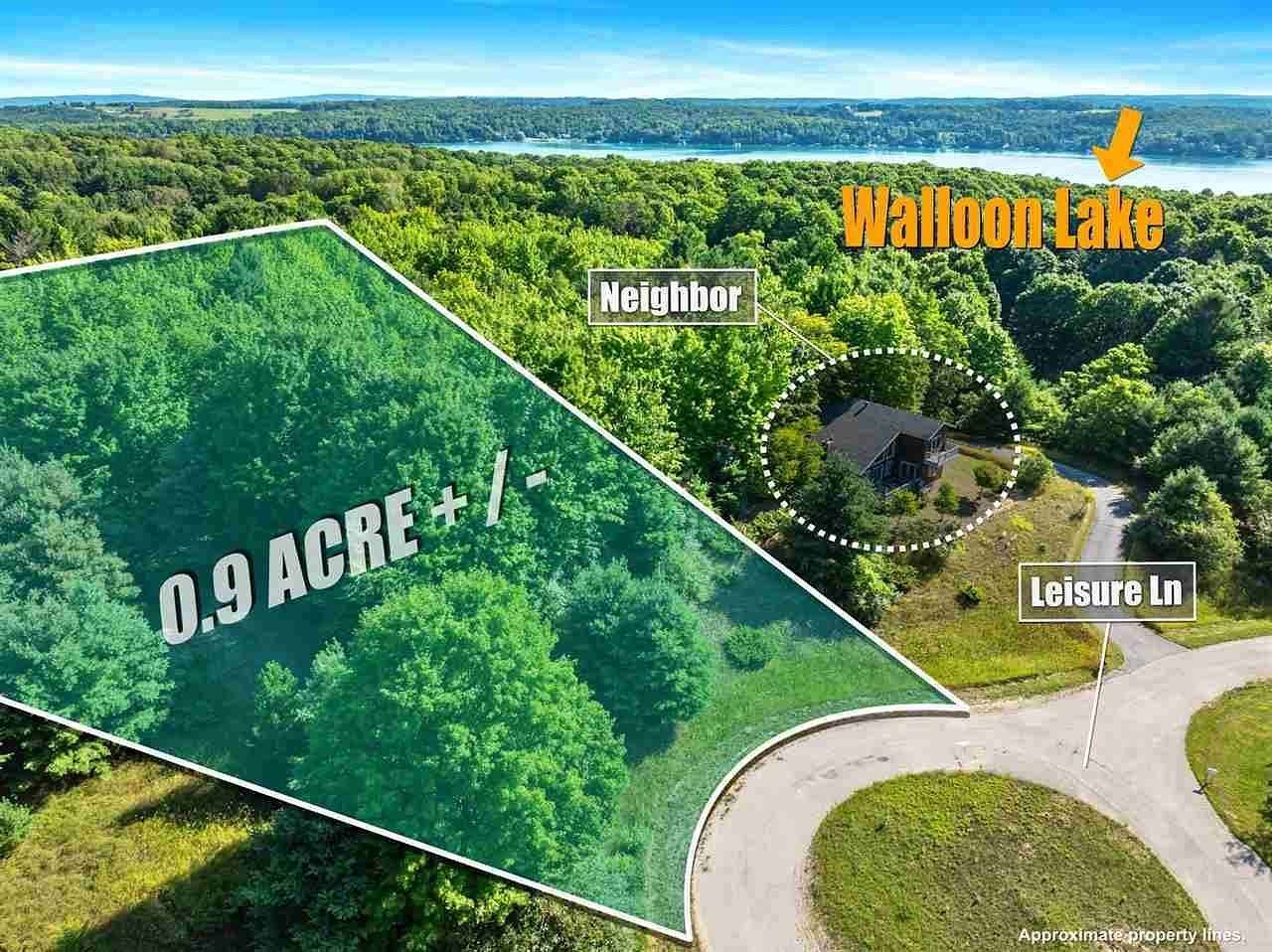 0.9 Acres of Residential Land for Sale in Boyne City, Michigan