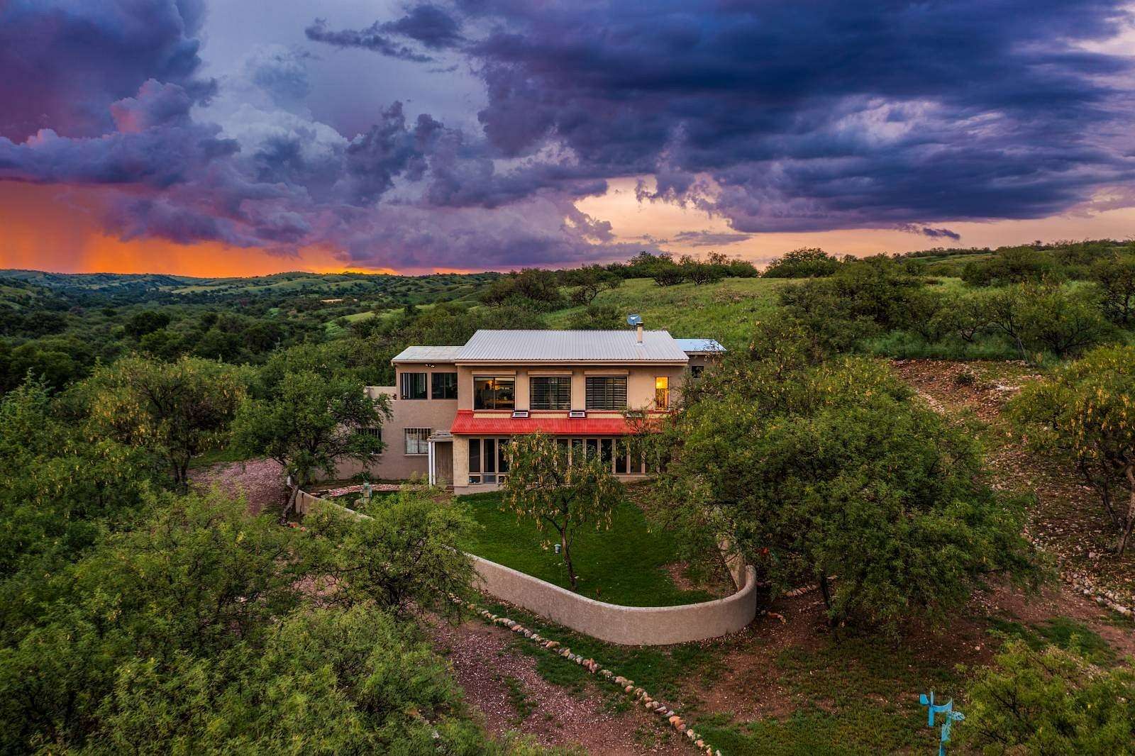 43.44 Acres of Land with Home for Sale in Sonoita, Arizona