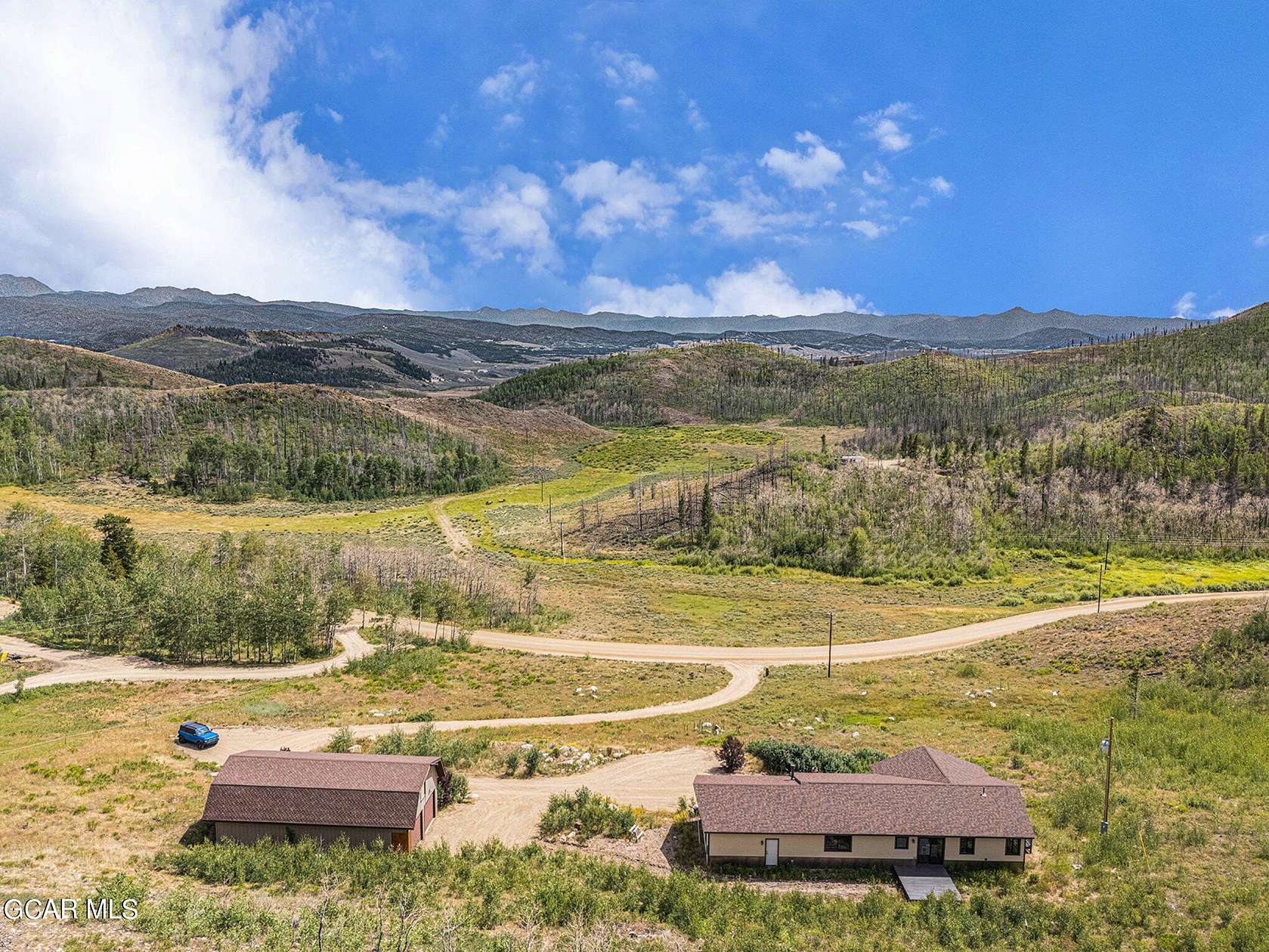 6.8 Acres of Residential Land with Home for Sale in Granby, Colorado