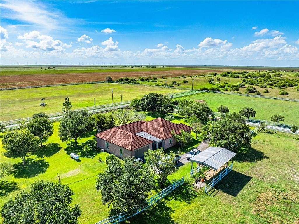 48.45 Acres of Agricultural Land with Home for Sale in Sinton, Texas