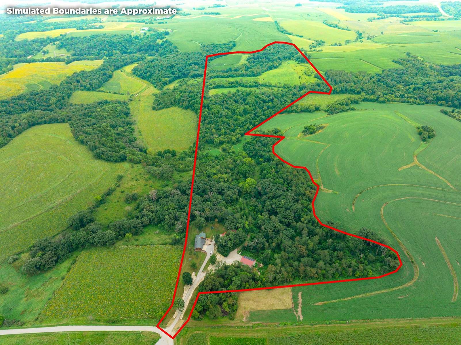 76 Acres of Land for Sale in Decorah, Iowa