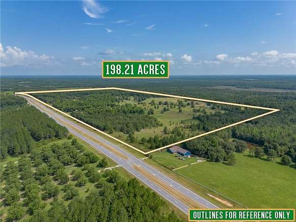 198.21 Acres of Agricultural Land for Sale in McRae-Helena, Georgia