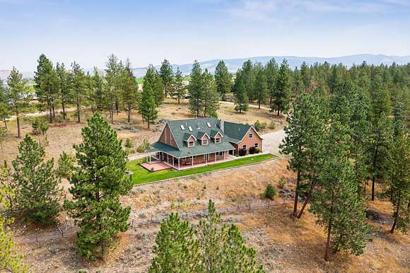 13.04 Acres of Land with Home for Sale in Stevensville, Montana