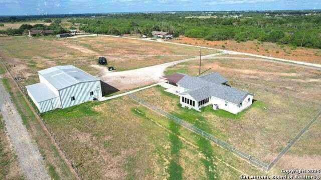 7 Acres of Residential Land with Home for Sale in Adkins, Texas