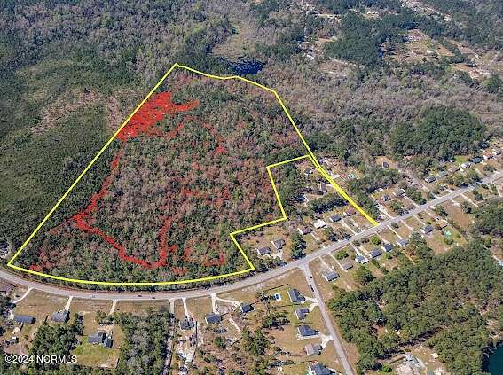 44.93 Acres of Land for Sale in Hubert, North Carolina