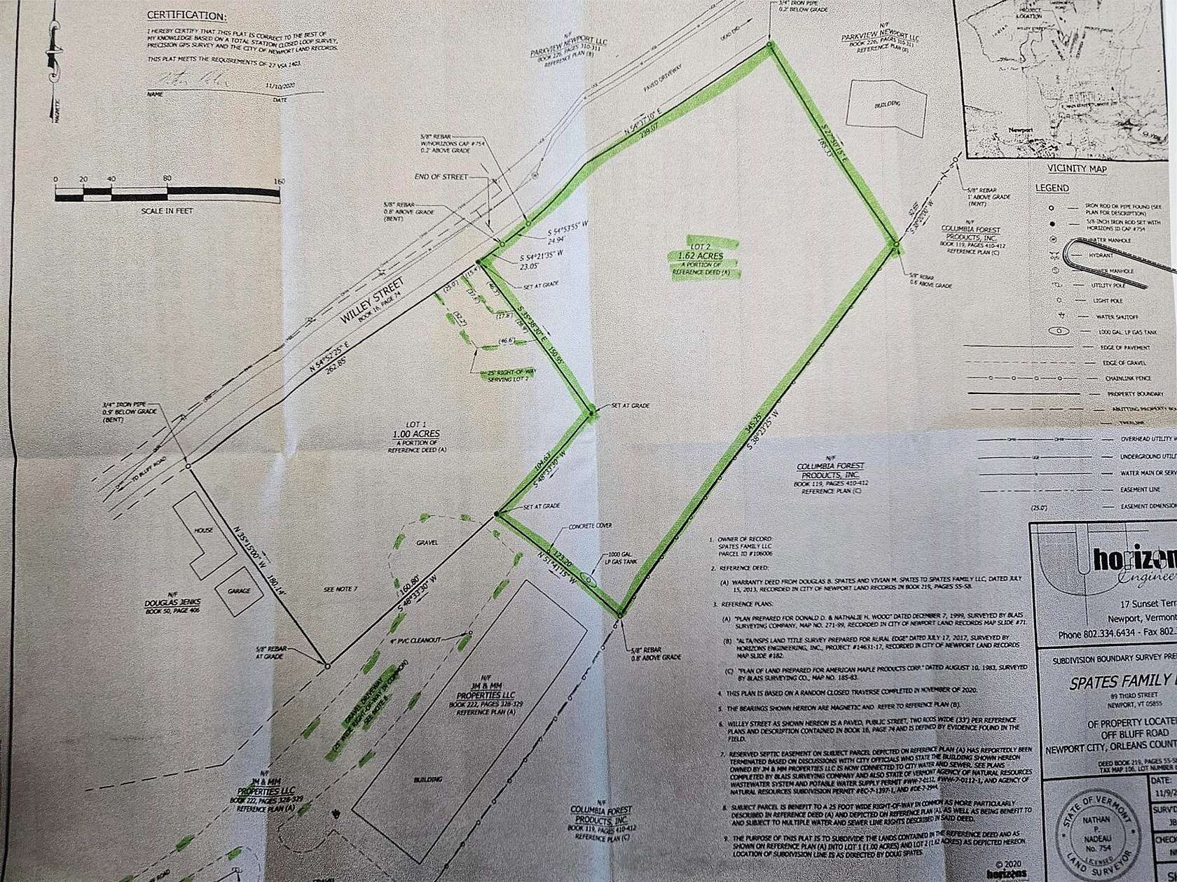 1.62 Acres of Commercial Land for Sale in Newport, Vermont