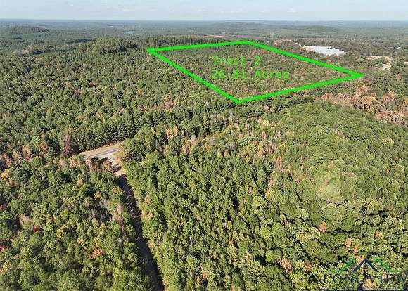 26.81 Acres of Recreational Land for Sale in Pittsburg, Texas