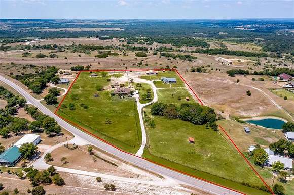 11.257 Acres of Land with Home for Sale in Aledo, Texas