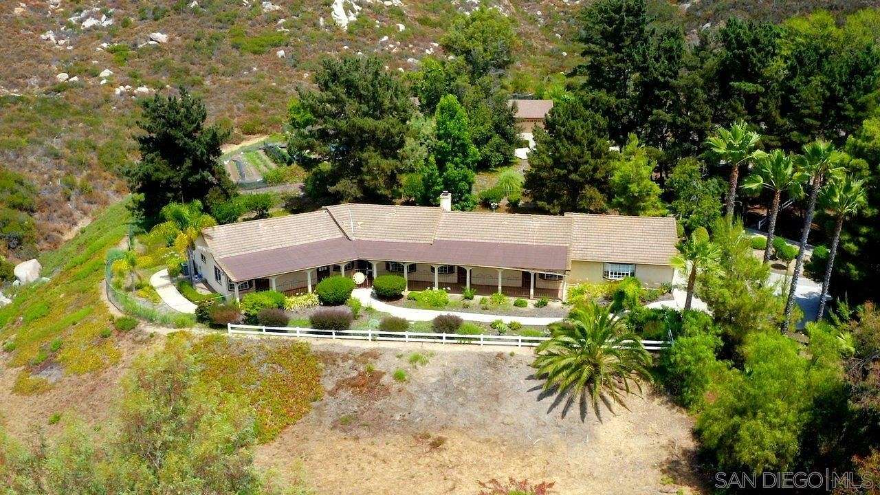 2.41 Acres of Residential Land with Home for Sale in Poway, California