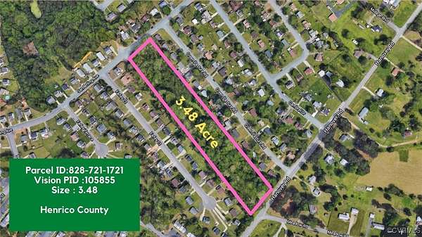 3.48 Acres of Residential Land for Sale in Sandston, Virginia