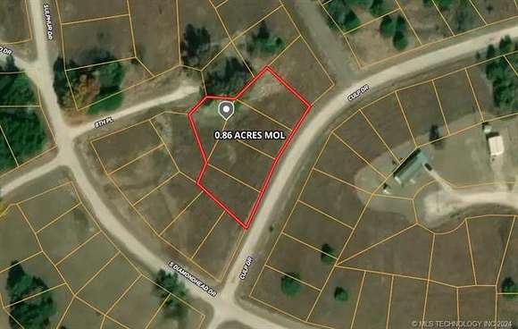 0.86 Acres of Residential Land for Sale in Burneyville, Oklahoma