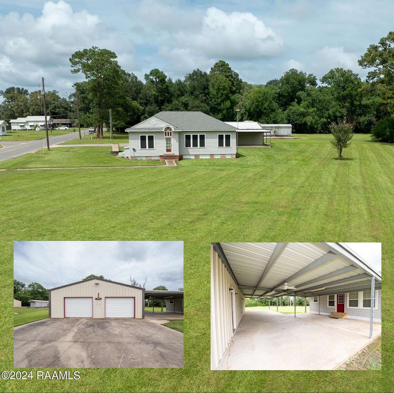 3.23 Acres of Residential Land with Home for Sale in Iota, Louisiana