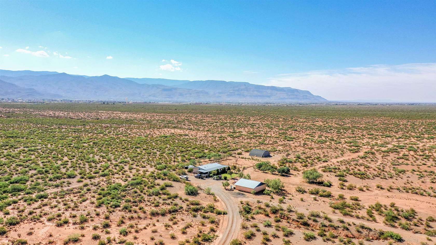 24.33 Acres of Land with Home for Sale in Alamogordo, New Mexico