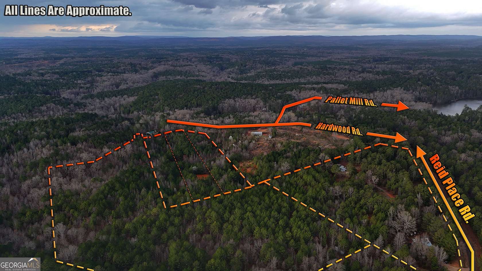 31.13 Acres of Recreational Land for Sale in Thomaston, Georgia