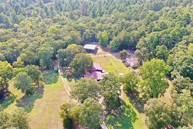 8 Acres of Residential Land with Home for Sale in Broken Bow, Oklahoma