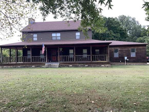 21.3 Acres of Recreational Land with Home for Sale in Burlison, Tennessee