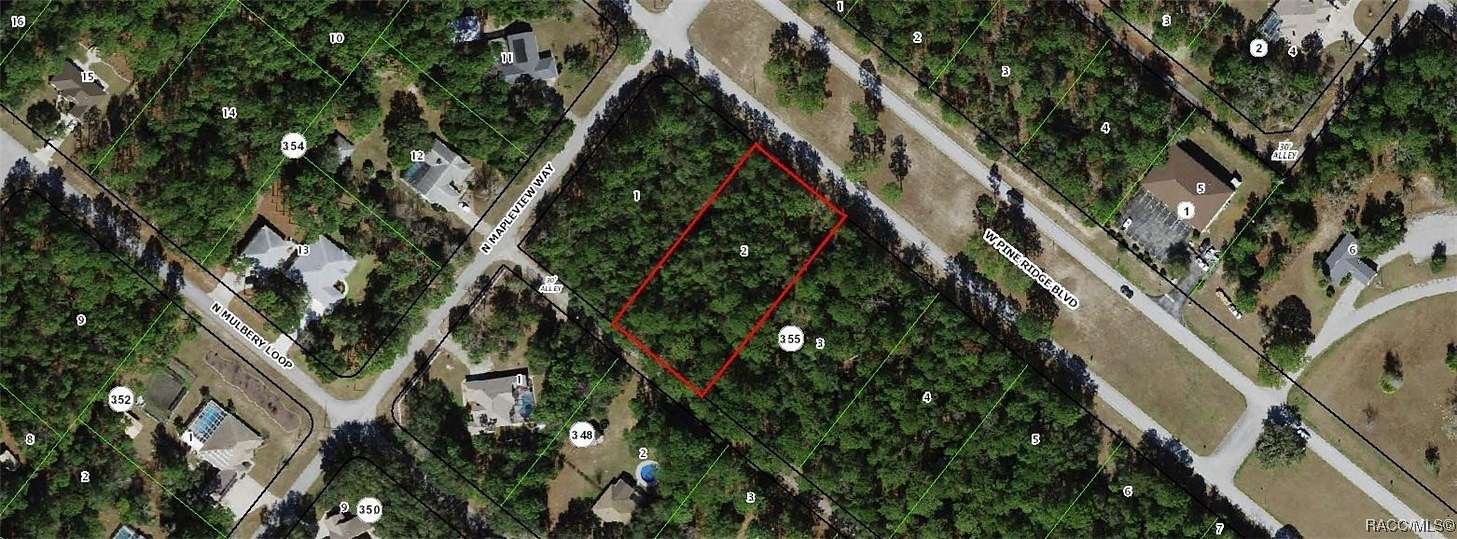 1.03 Acres of Land for Sale in Beverly Hills, Florida