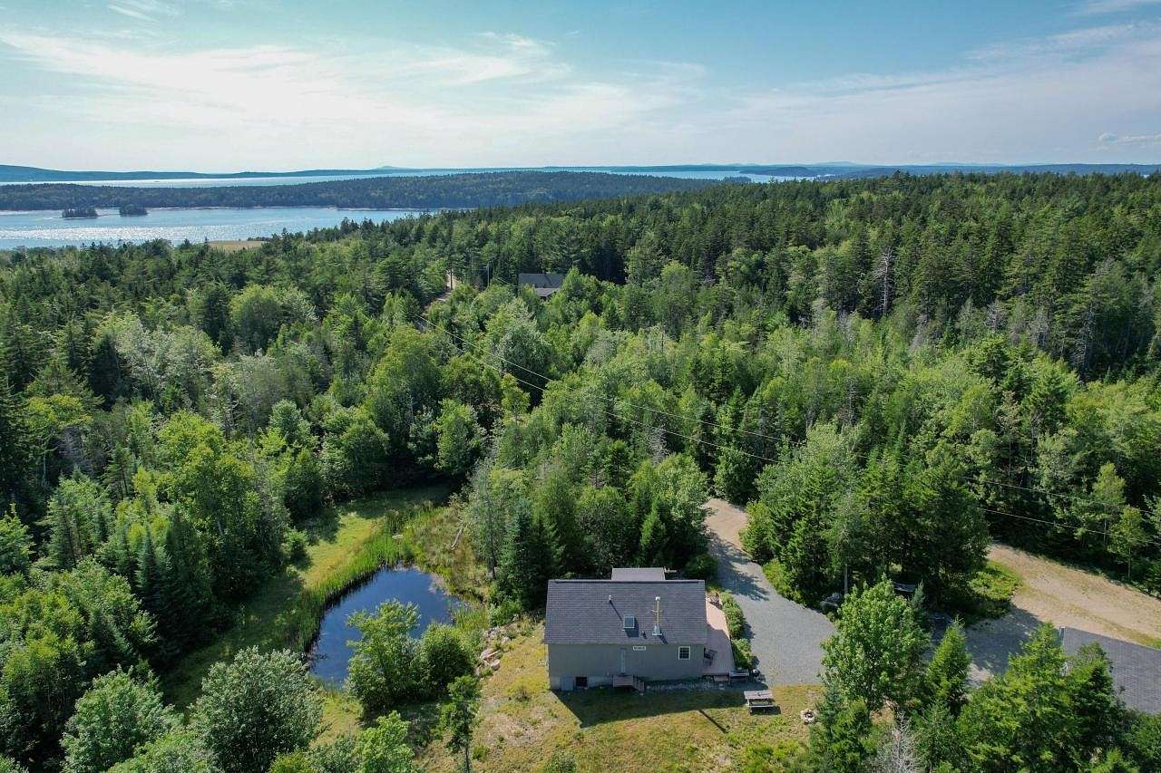 6.24 Acres of Residential Land with Home for Sale in Gouldsboro, Maine