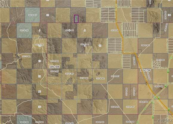 80 Acres of Land for Sale in White Hills, Arizona