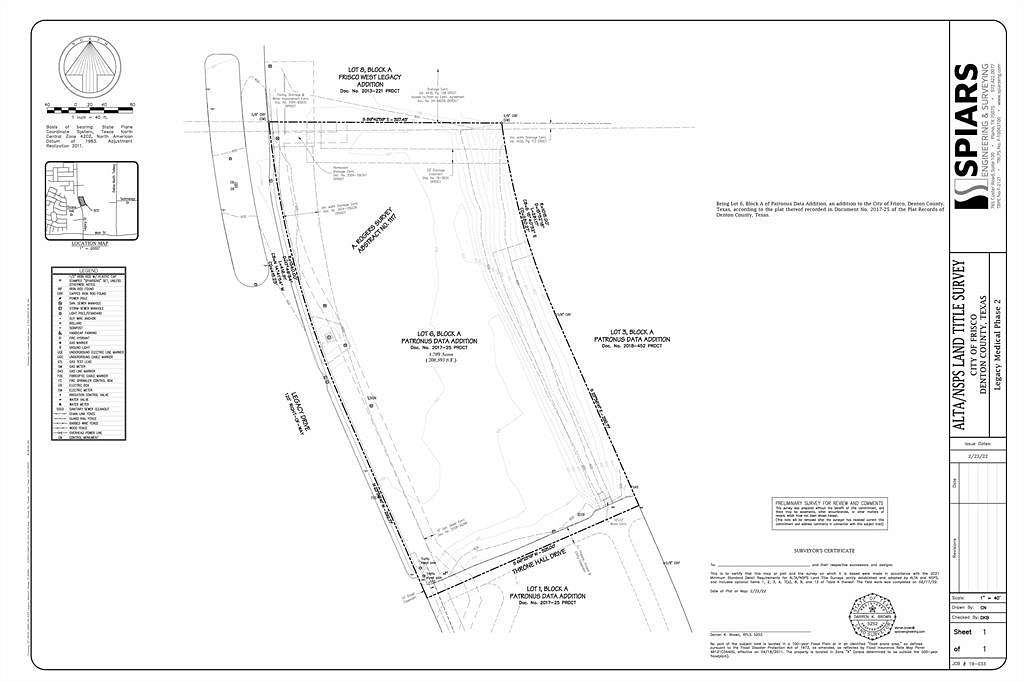 4.789 Acres of Land for Sale in Frisco, Texas