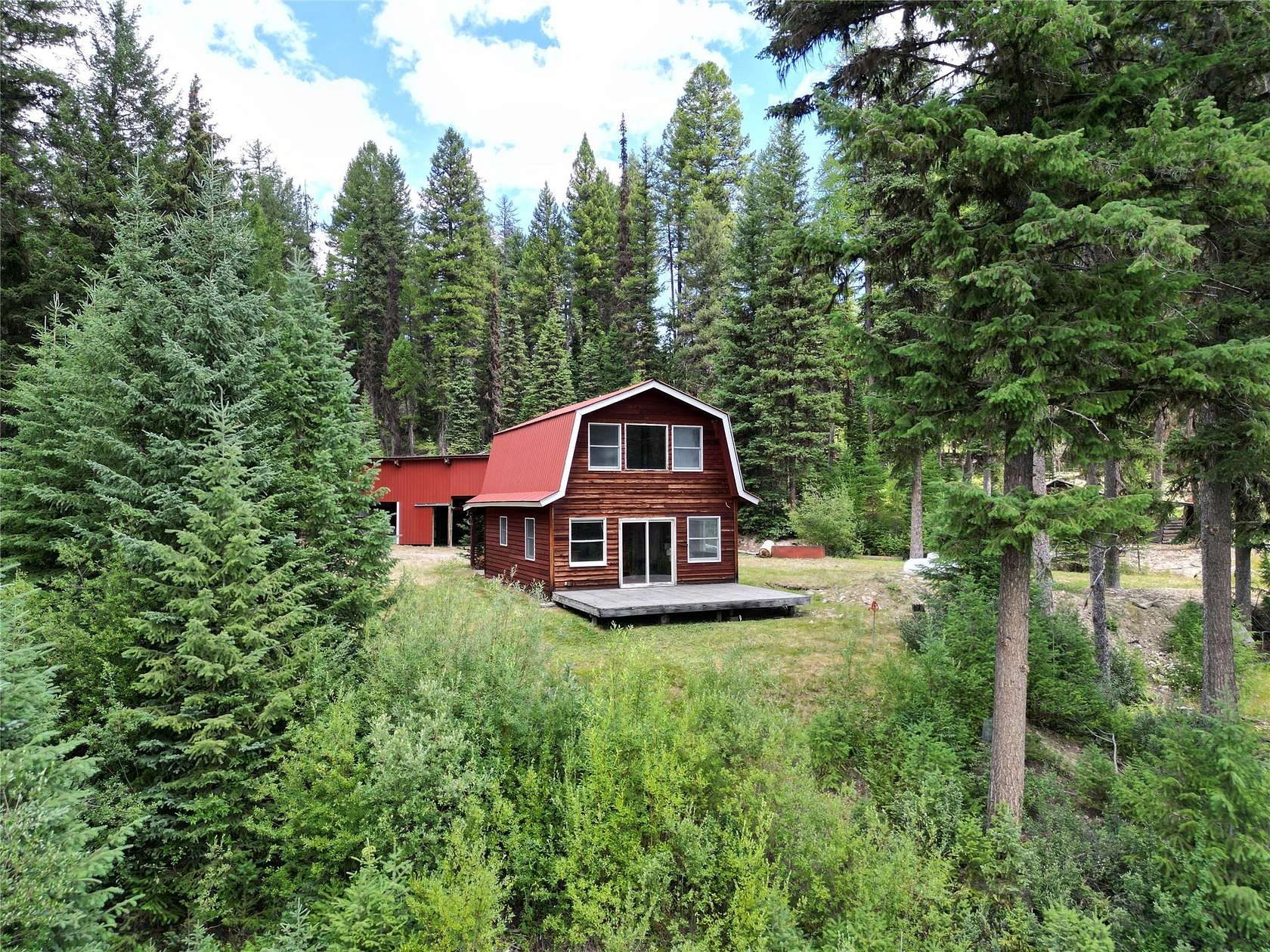 40 Acres of Recreational Land with Home for Sale in Kalispell, Montana