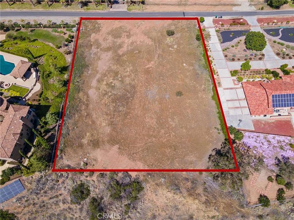 4.97 Acres of Residential Land for Sale in Corona, California