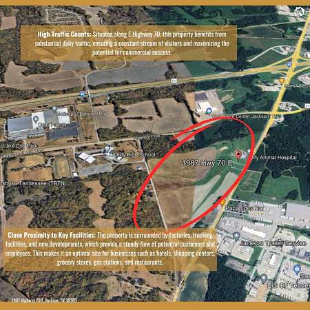 75 Acres of Land for Sale in Jackson, Tennessee