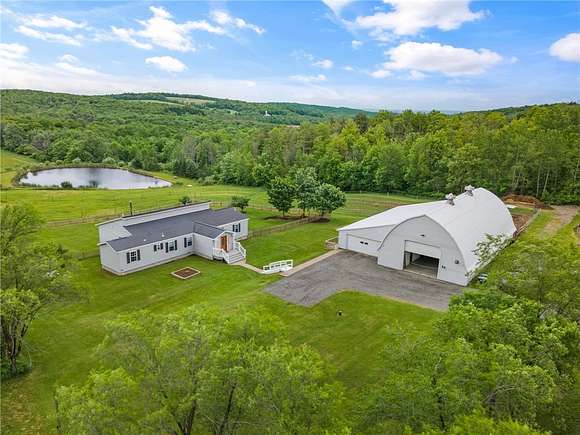 19.39 Acres of Land with Home for Sale in Catlin Town, New York