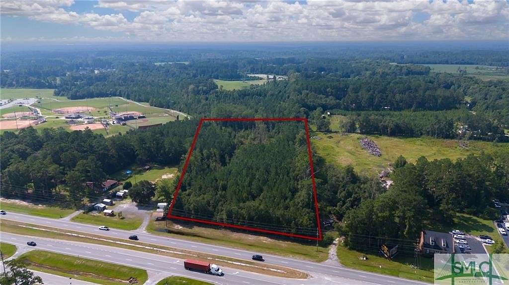 6.4 Acres of Commercial Land for Sale in Springfield, Georgia