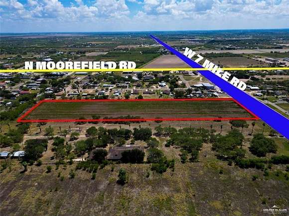 9.84 Acres of Mixed-Use Land for Sale in Mission, Texas