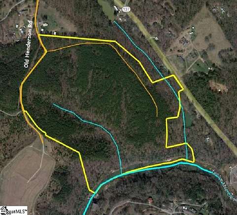 62.28 Acres of Land for Sale in Central, South Carolina