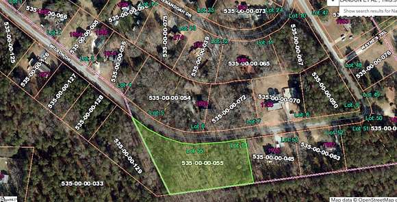 2.03 Acres of Residential Land for Sale in Laurens, South Carolina