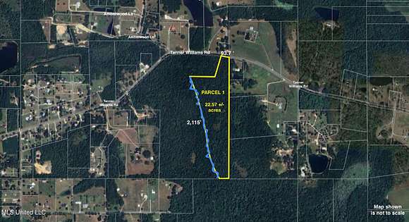 22.57 Acres of Recreational Land for Sale in Lucedale, Mississippi