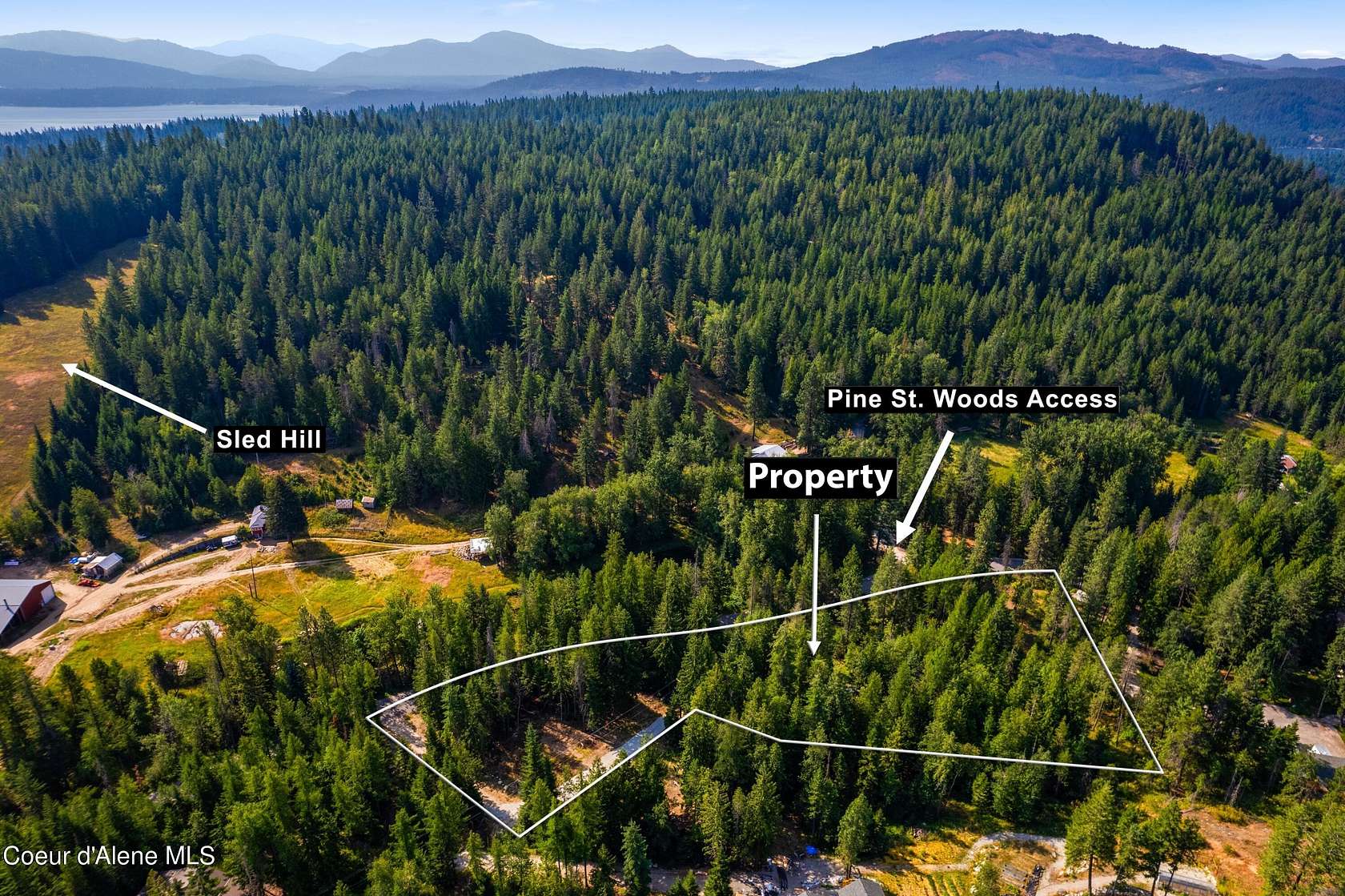 2.88 Acres of Residential Land for Sale in Sandpoint, Idaho