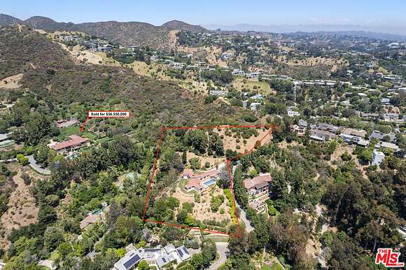 3.5 Acres of Residential Land with Home for Sale in Los Angeles, California