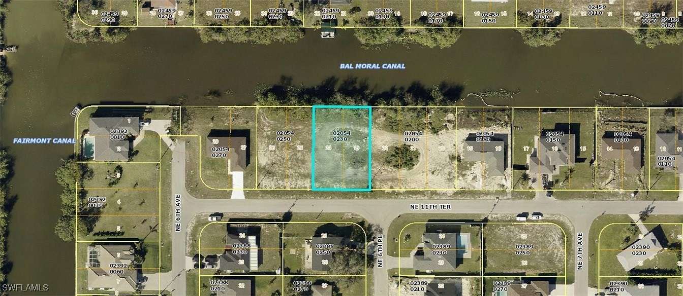 0.244 Acres of Residential Land for Sale in Cape Coral, Florida