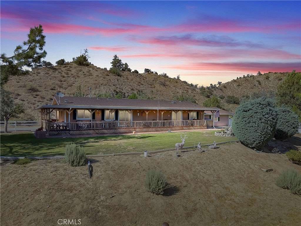 35 Acres of Recreational Land with Home for Sale in Maricopa, California