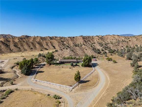 34.95 Acres of Recreational Land with Home for Sale in Maricopa, California