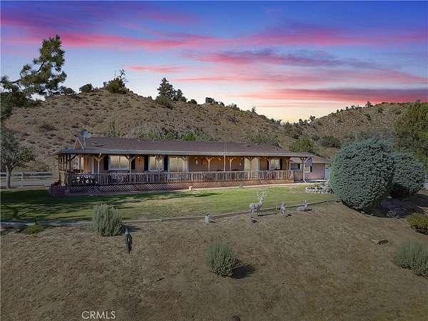 35 Acres of Recreational Land with Home for Sale in Maricopa, California