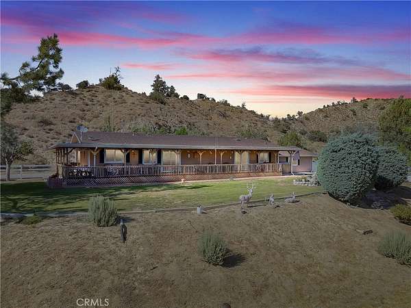 35 Acres of Recreational Land with Home for Sale in Maricopa, California