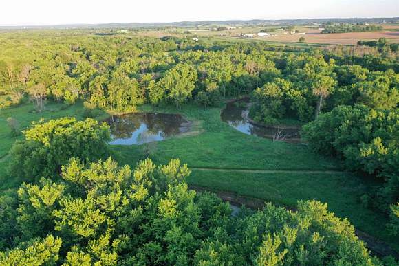 97.6 Acres of Recreational Land & Farm for Sale in La Valle, Wisconsin