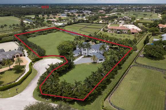 4.14 Acres of Residential Land with Home for Sale in Wellington, Florida