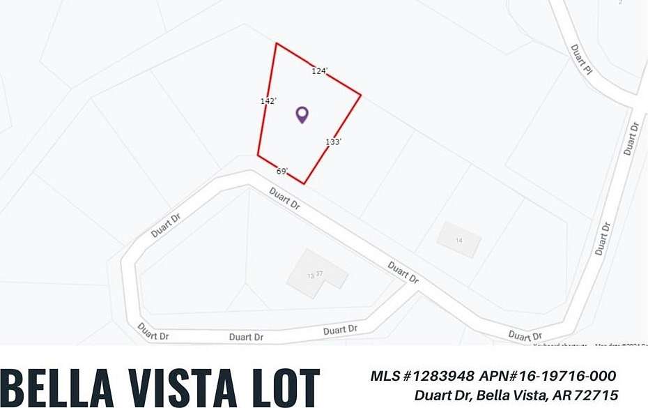 0.29 Acres of Land for Sale in Bella Vista, Arkansas