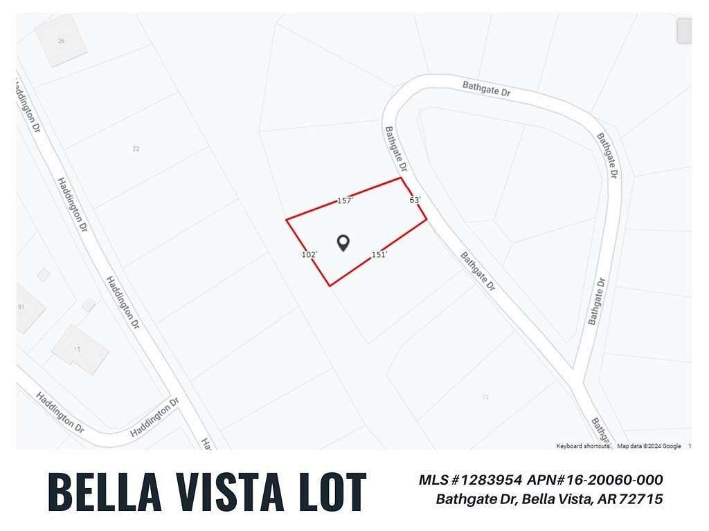 0.29 Acres of Residential Land for Sale in Bella Vista, Arkansas