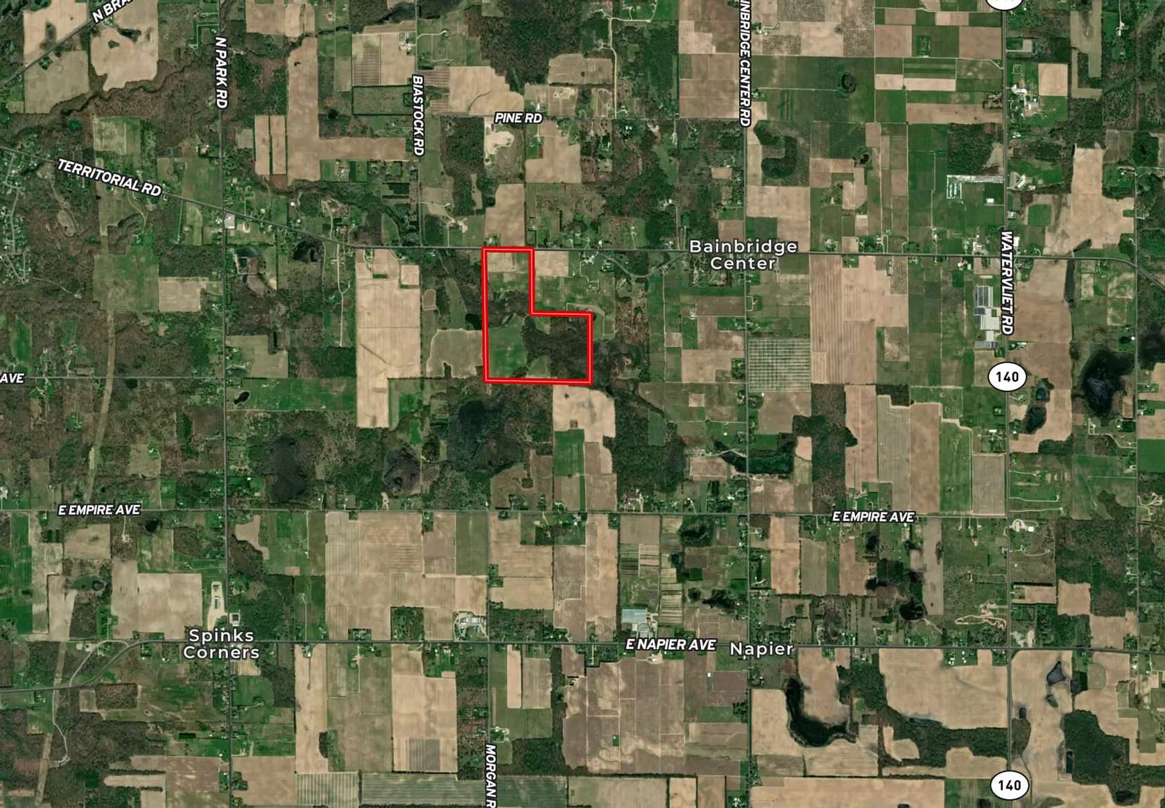 98 Acres of Land for Sale in Benton Harbor, Michigan