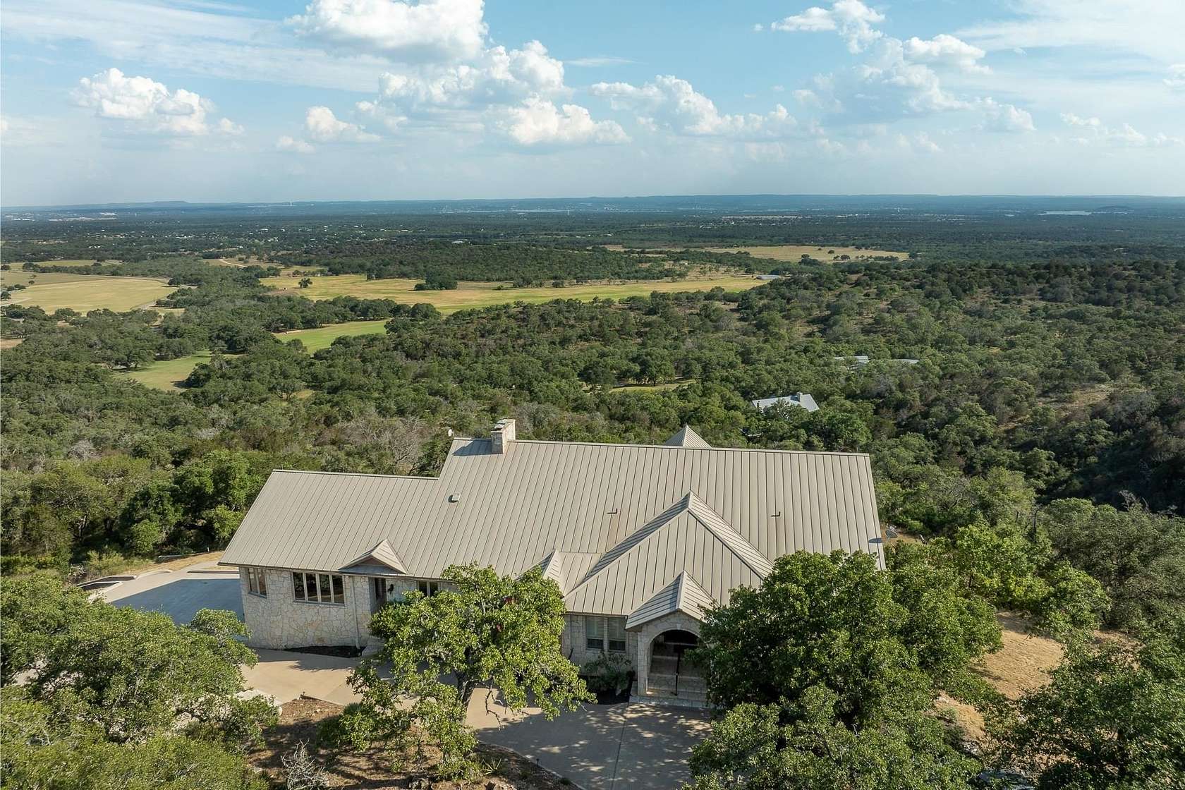 30 Acres of Agricultural Land with Home for Sale in Marble Falls, Texas