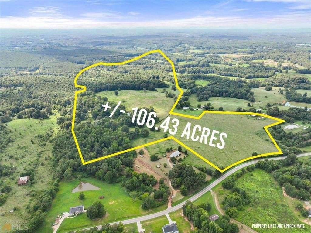 106.43 Acres of Recreational Land & Farm for Sale in Maysville, Georgia