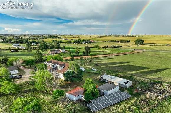 4.77 Acres of Residential Land with Home for Sale in Peyton, Colorado